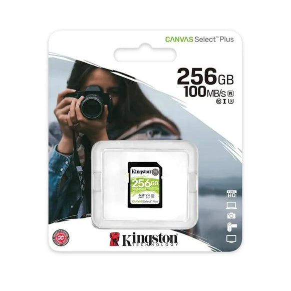 Tarjeta De Memoria SD 256GB SELECT Kingston U3