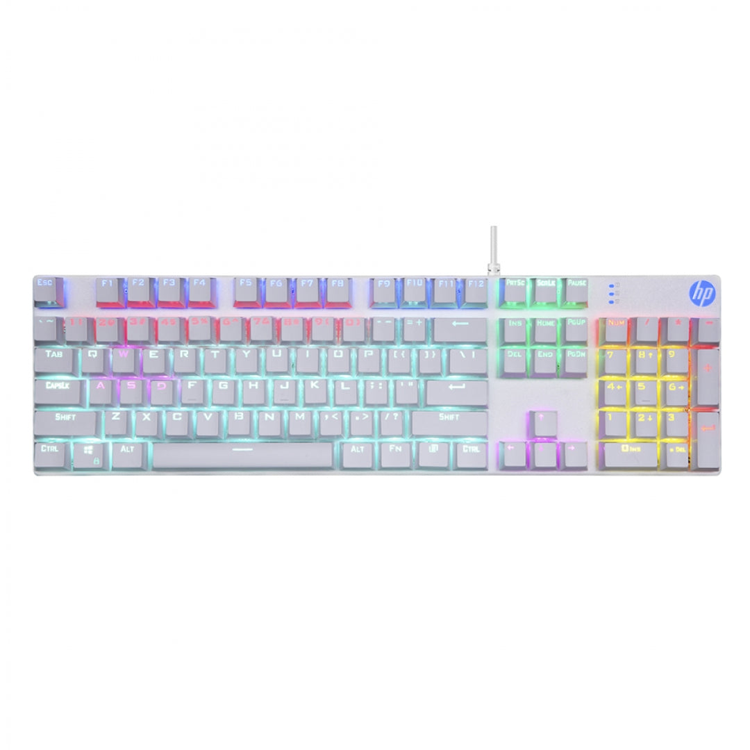 Teclado Mecánico HP GK400F BLANCO