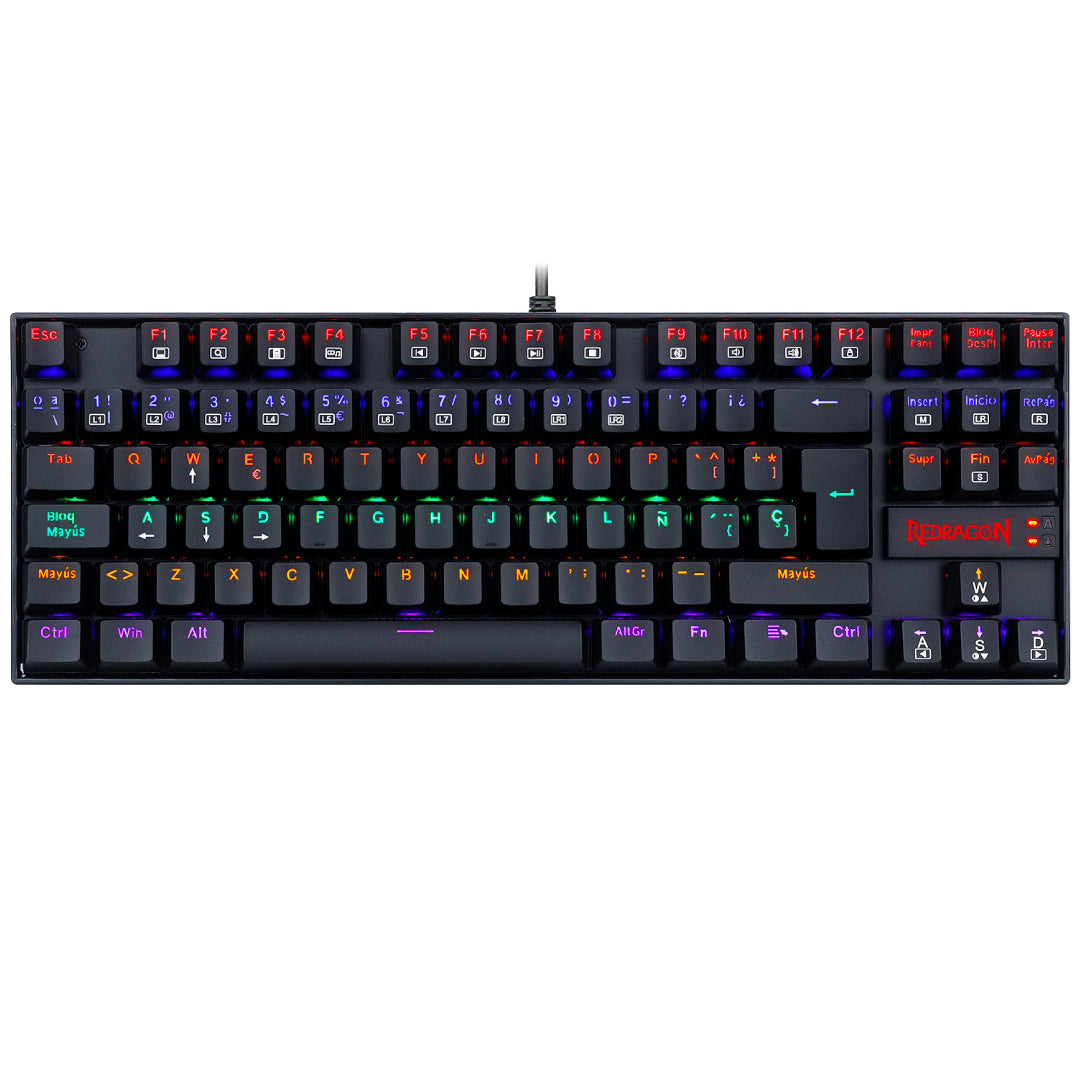 Teclado Mecanico RAINBOW KUMARA K552-KR REDRAGON