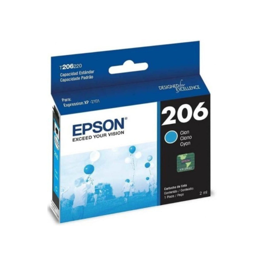 Tinta Epson 206 Cyan