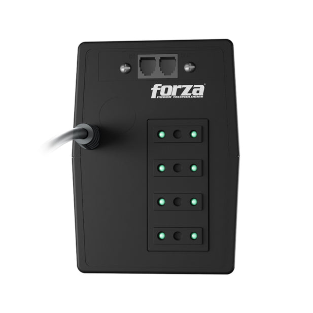 UPS Interactiva Forza NT-752C 750VA 375W 220V AVR Batería Respaldo 4 Salidas