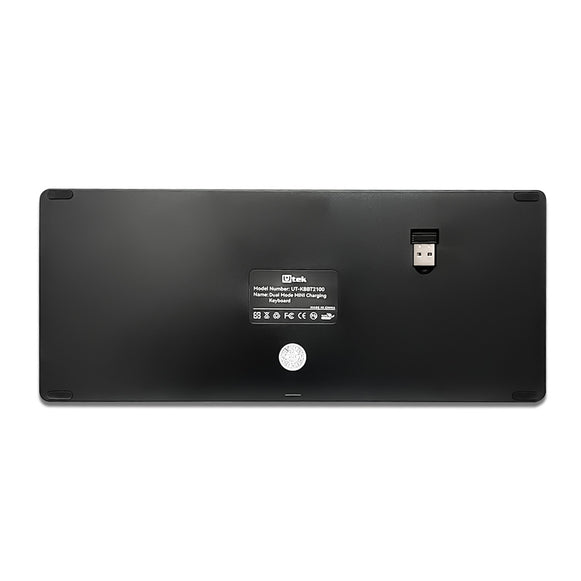 TECLADO INALÁMBRICO/BLUETOOTH T UTEK UT-KBBT2100