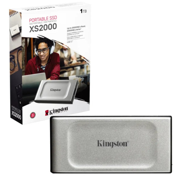 Unidad SSD Externa 1TB Kingston XS2000