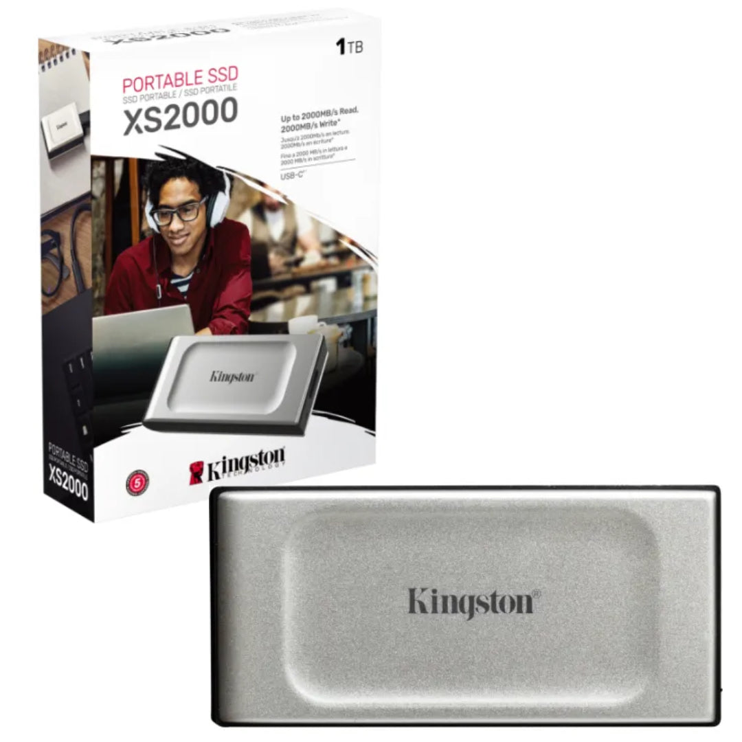 Unidad SSD Externa 1TB Kingston XS2000