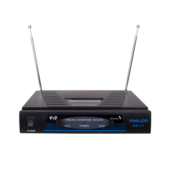 Kit de Micrófonos Philco Inalambrico VHF WM-787