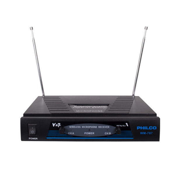 Kit de Micrófonos Philco Inalambrico VHF WM-787
