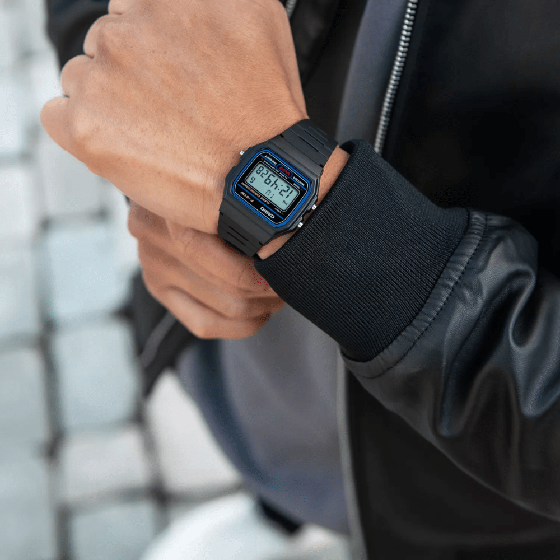 Reloj Casio F 91W 1CR