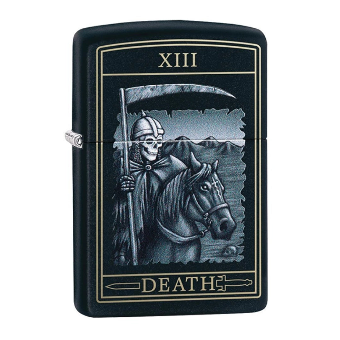 ZIPPO 218.CI412218 DEATH CARD DESIGN