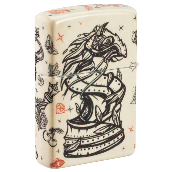 ZIPPO 46029 CHESS DESIGN