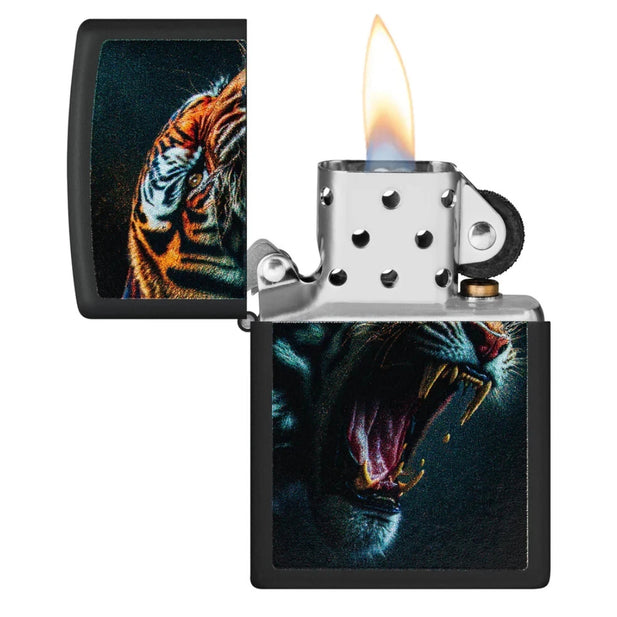 ZIPPO 46241 FIERCE TIGER DESIGN