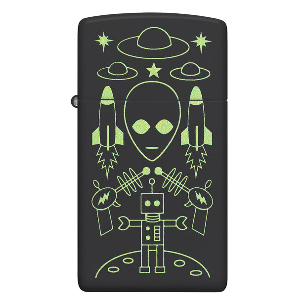 ZIPPO 46691 ALIEN DESIGN