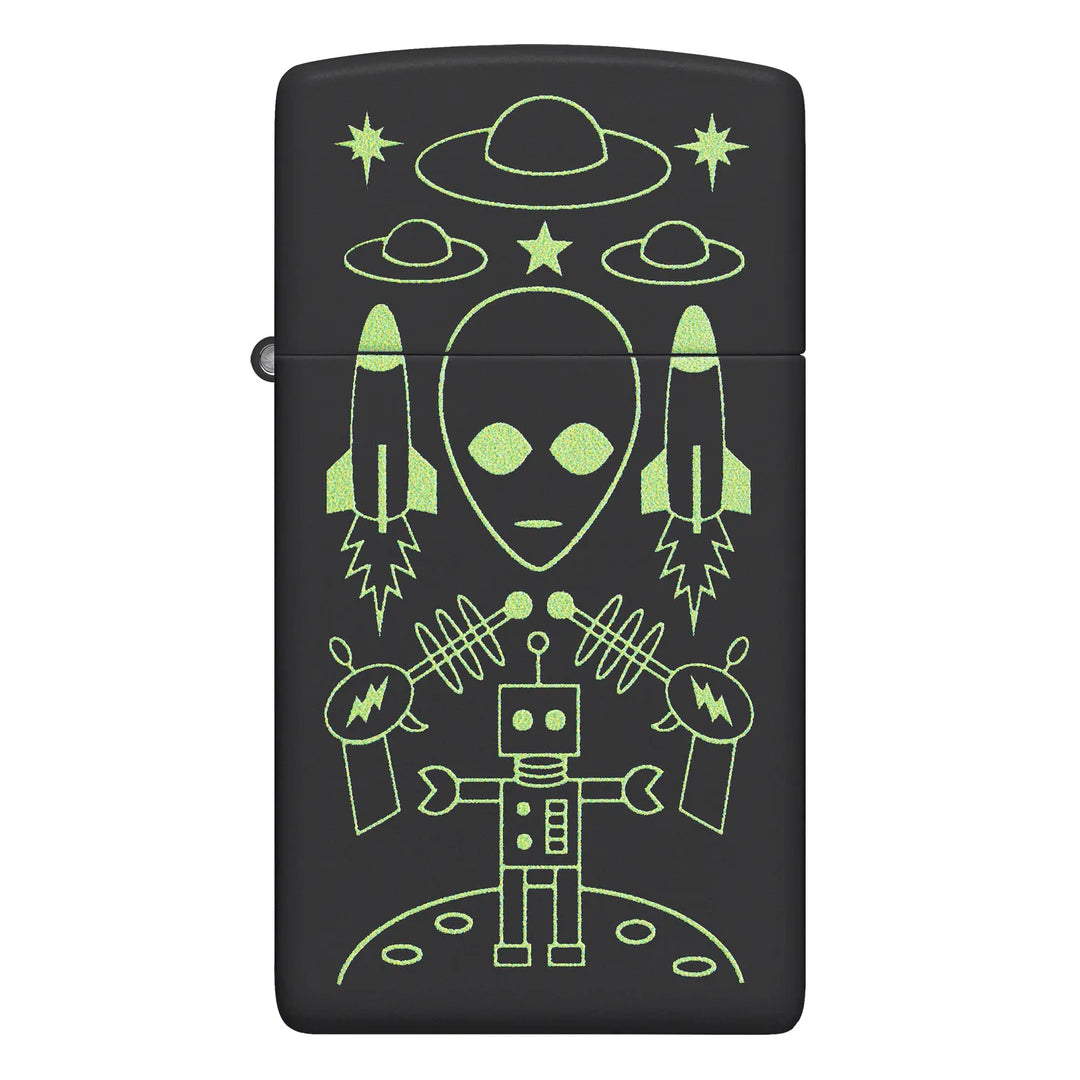 ZIPPO 46691 ALIEN DESIGN