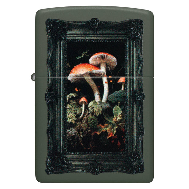 ZIPPO 46841 MUSHROOM PICTURE DESIGN