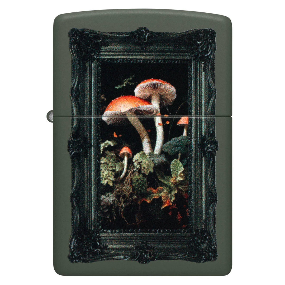 ZIPPO 46841 MUSHROOM PICTURE DESIGN