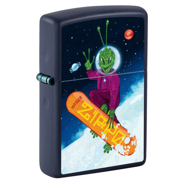 ZIPPO 46845 ALIEN SKATEBOARDER