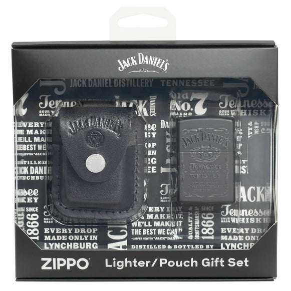 ZIPPO 48460 SET JACK DANIEL'S LIGHTER POUCH
