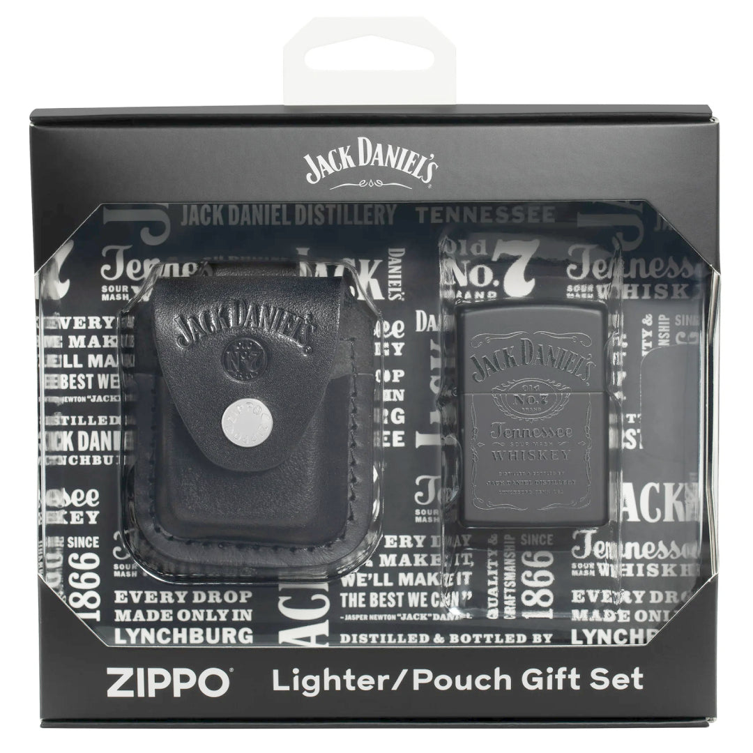 ZIPPO 48460 SET JACK DANIEL'S LIGHTER POUCH