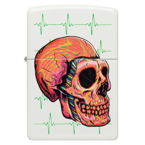 ZIPPO 48659 CYBER SKULL DESIGN