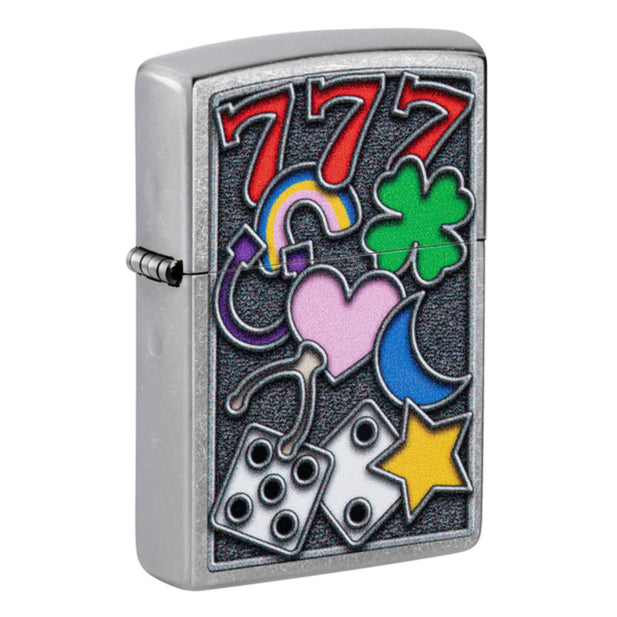 ZIPPO 48682 ALL LUCK DESIGN