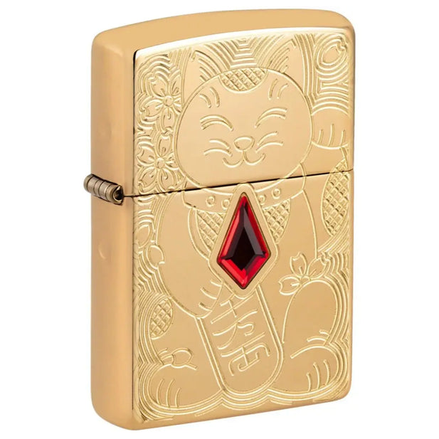 ZIPPO 49802 LUCKY CAT DESIGN