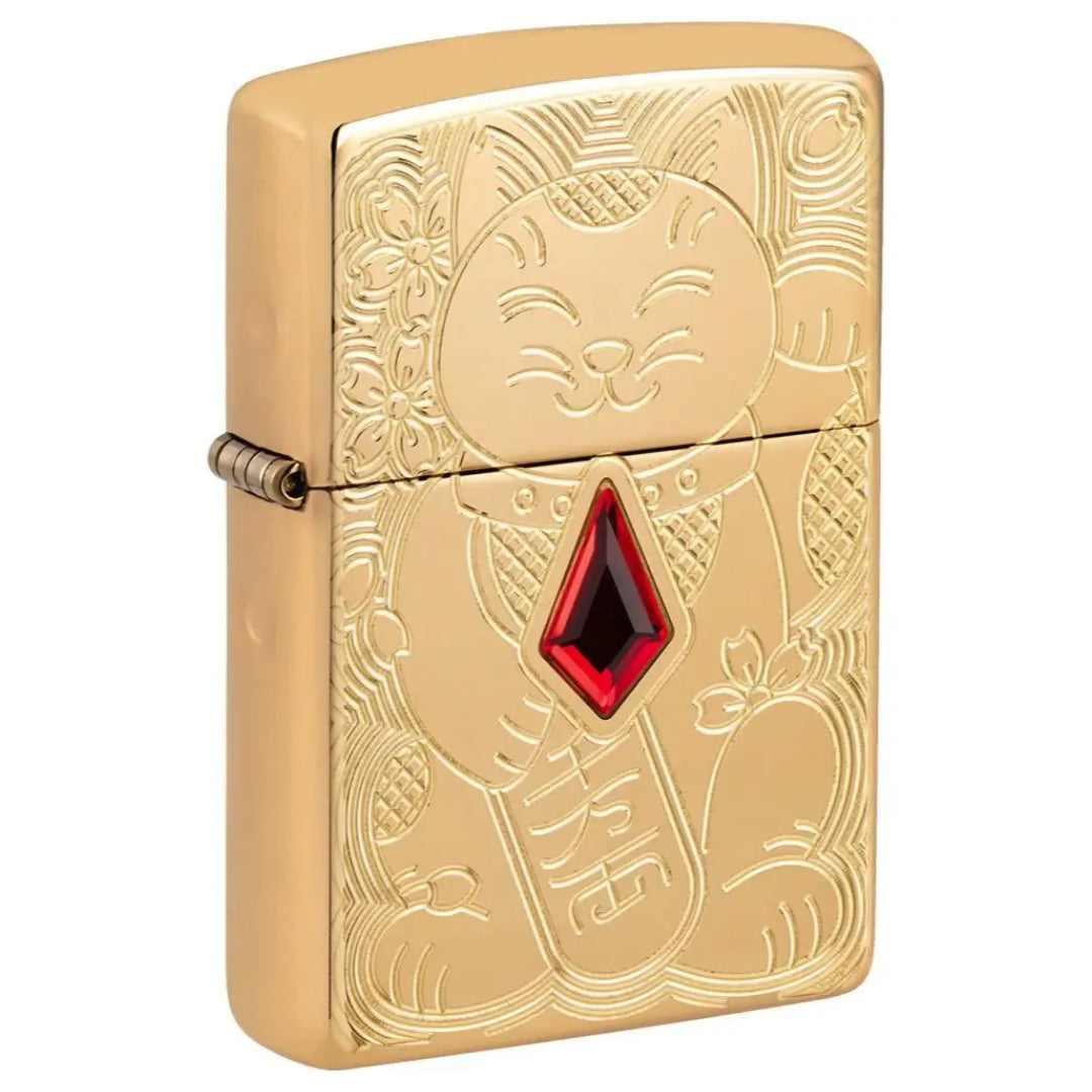 ZIPPO 49802 LUCKY CAT DESIGN