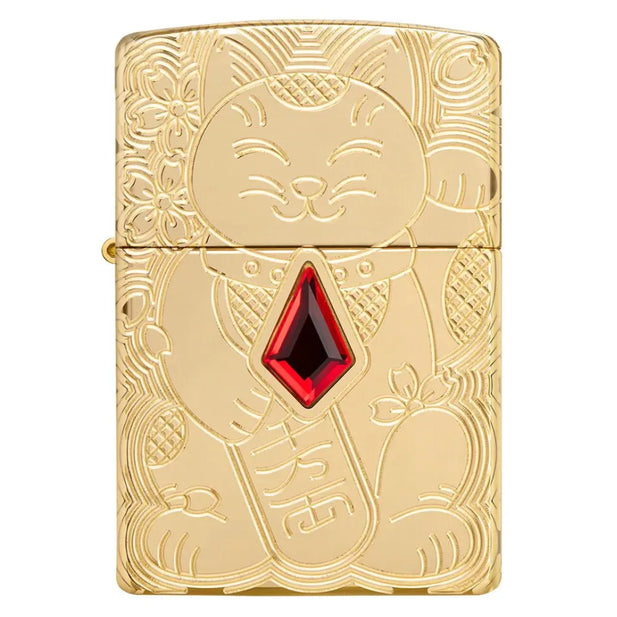 ZIPPO 49802 LUCKY CAT DESIGN