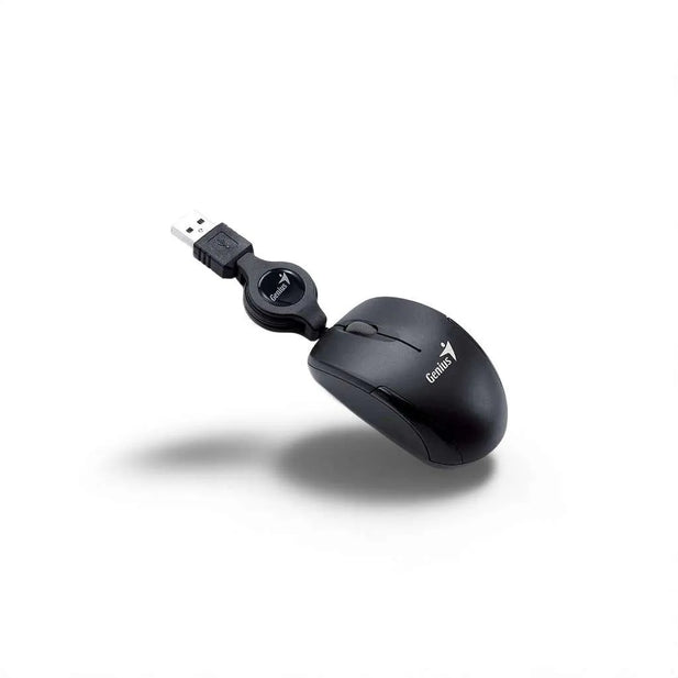 MOUSE RETRACTIL GENIUS NEGRO MICRO TRAVELER 09623