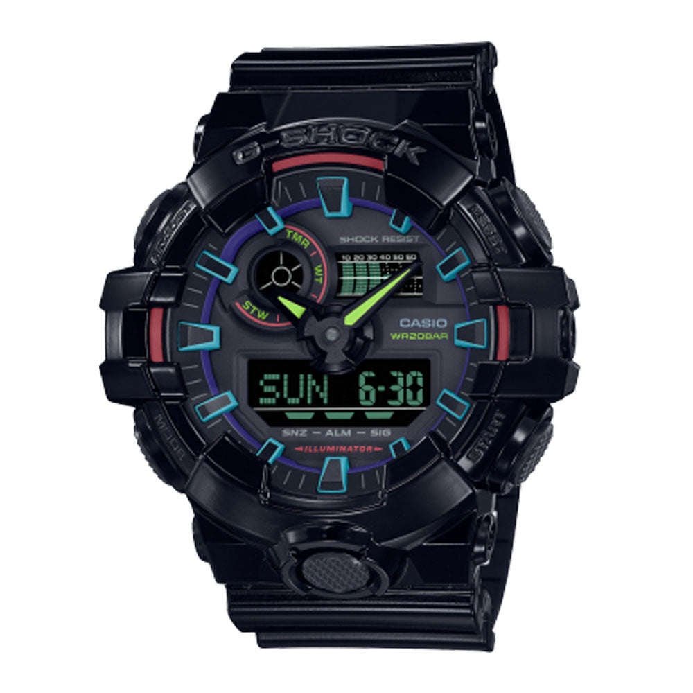 RELOJ CASIO G-SHOCK GA 700RGB 1ADR