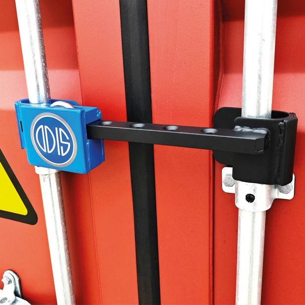 CANDADO PARA CONTENEDOR T6500 NEGRO-AZUL ODIS