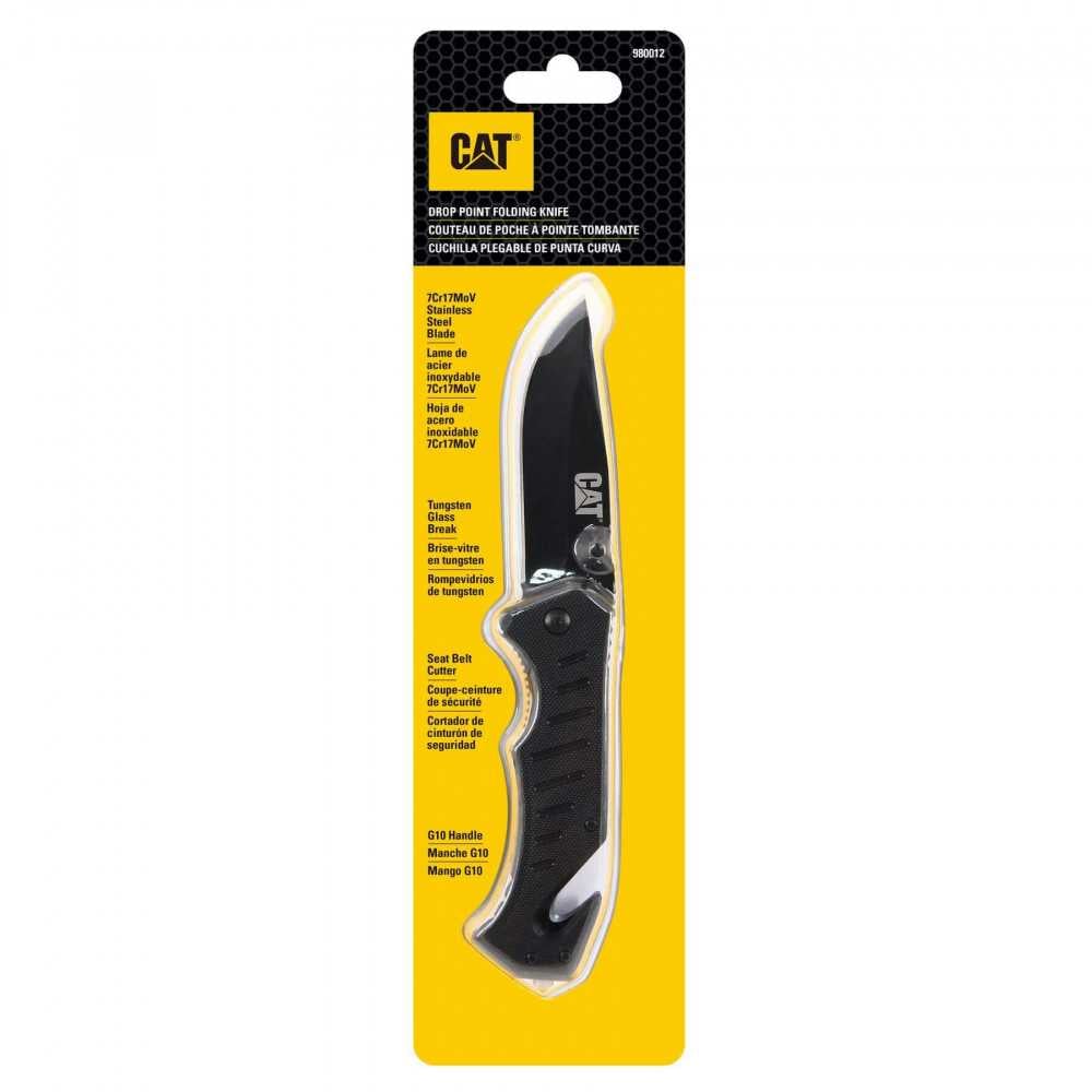 Cuchilla plegable de punta curva Cat 980012