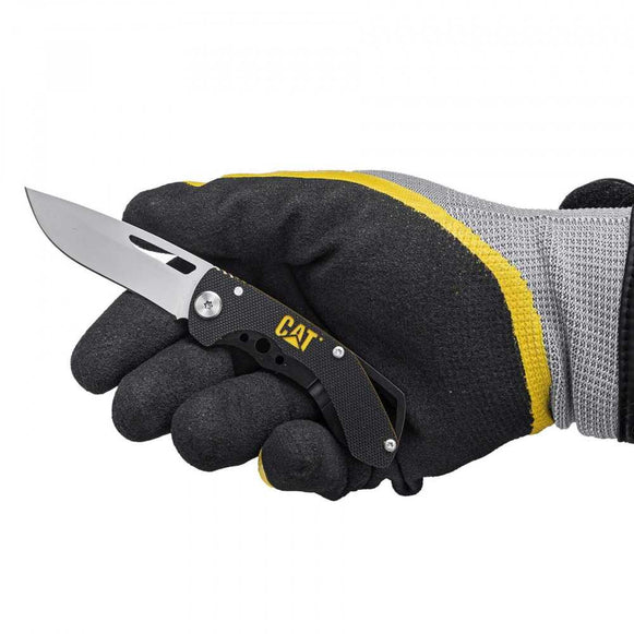 Cuchilla plegable de punta curva Cat 980009