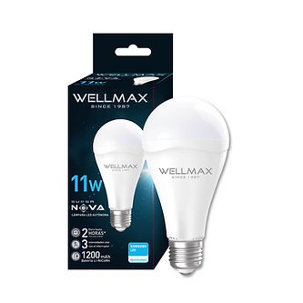 AMPOLLETA EMERGENCIA LED 11W BLANCO FRIO WELLMAX