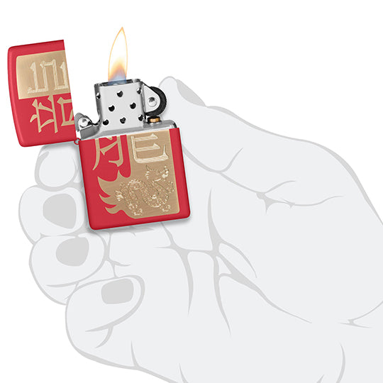 ZIPPO 48769 YEAR OF THE DRAGON 2024