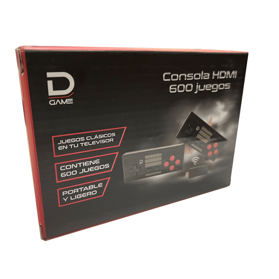 CONSOLA PENDRIVE HDMI 600 JUEGOS DATACOM