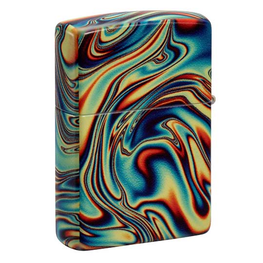 ZIPPO 48612 COLORFUL SWIRL PATTERN