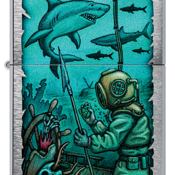 Zippo 48561 underwater design