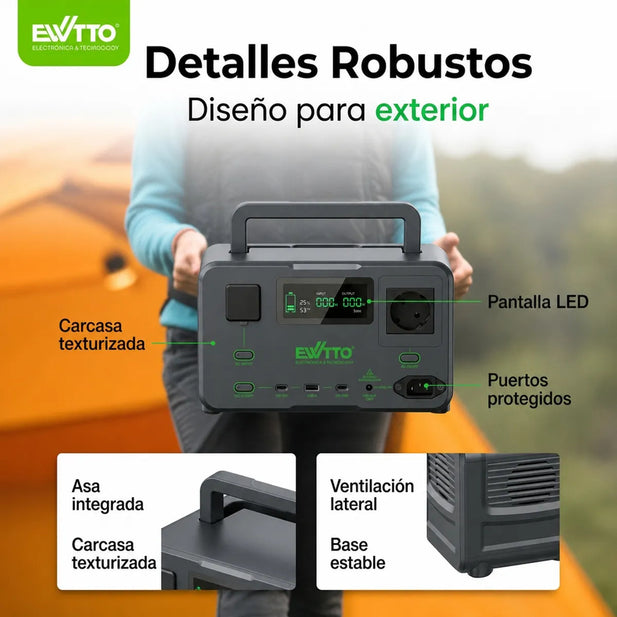 ESTACION DE ENERGIA EWTTO EP400W