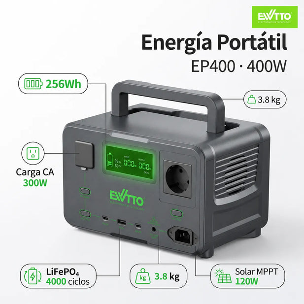 ESTACION DE ENERGIA EWTTO EP400W