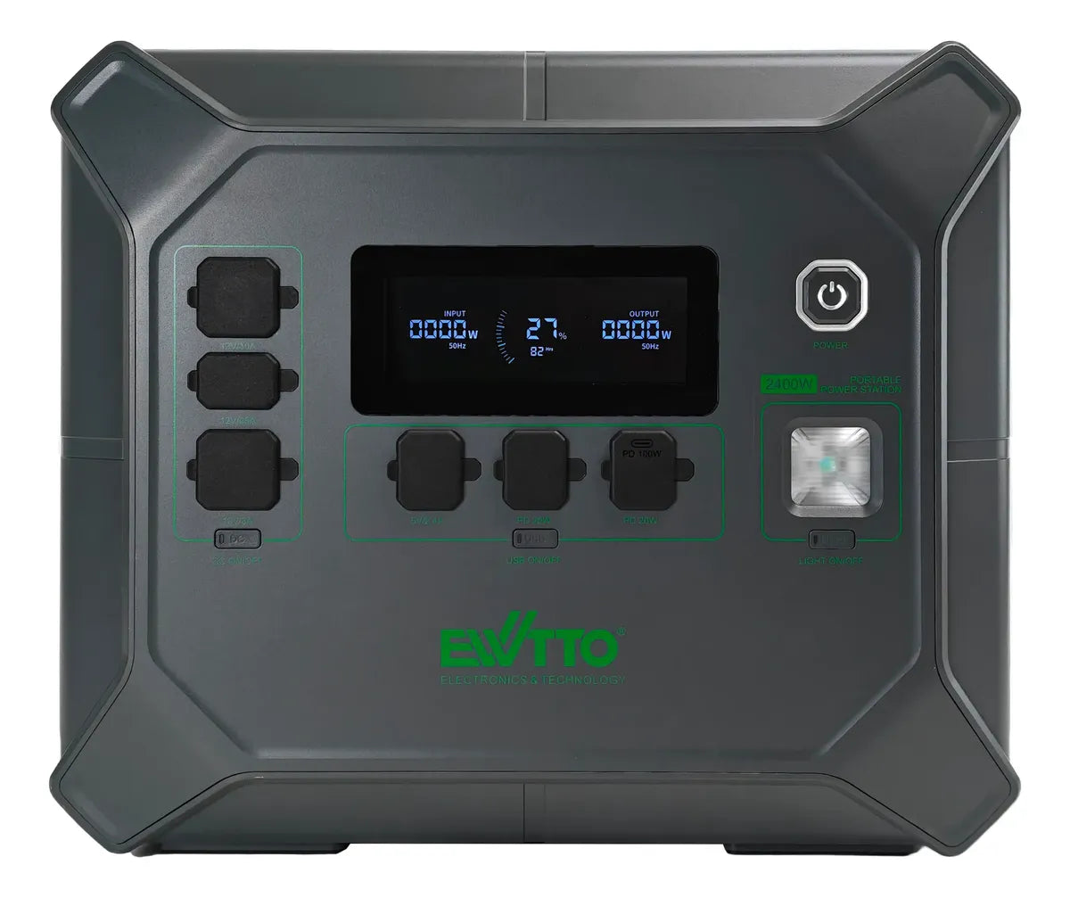 Estación de Energía Portátil Ewtto ES2400 2048Wh 2400W LiFePO4
