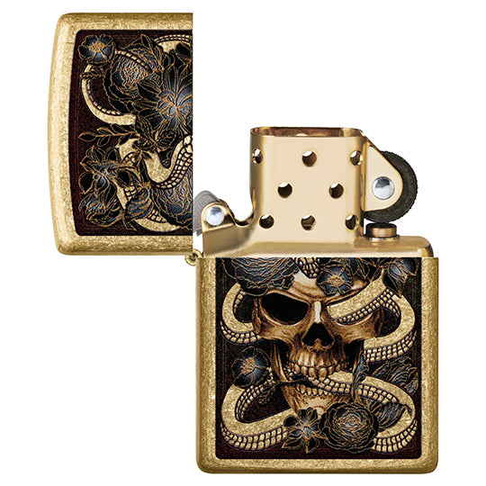 ZIPPO 49477 SNAKE BOUQUET