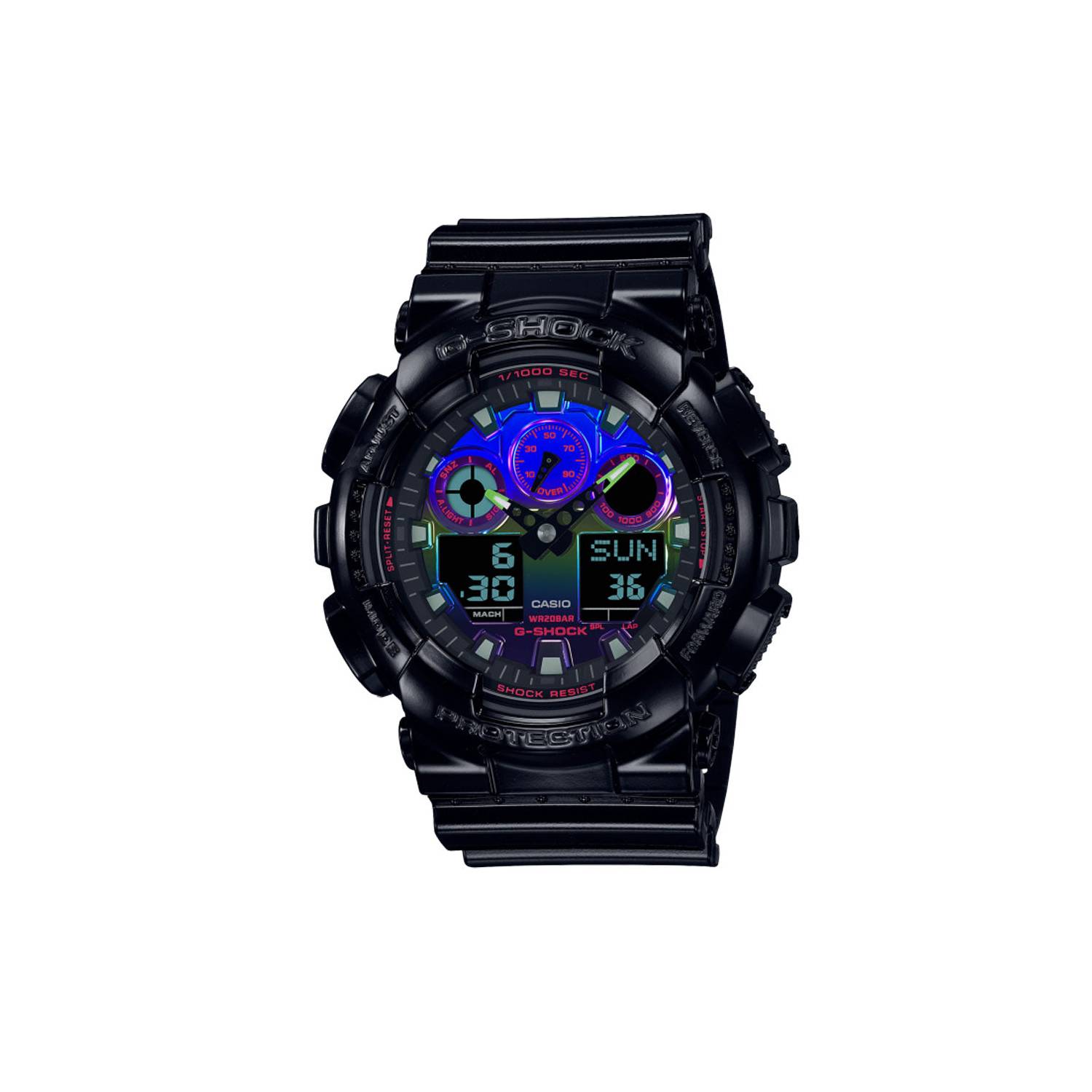 RELOJ CASIO G-SHOCK GA-100RGB-1ADR