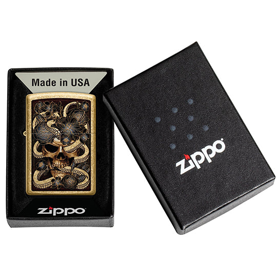 ZIPPO 49477 SNAKE BOUQUET