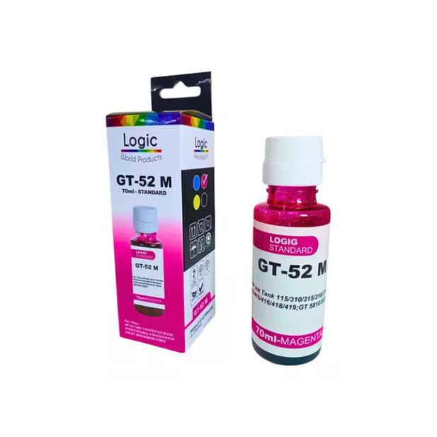 TINTA GT-52 MAGENTA LOGIC (COMPATIBLE HP)