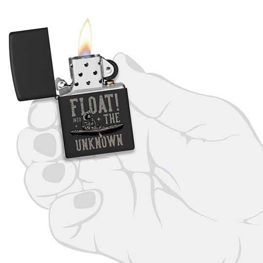 ZIPPO 48566 FLOAT THE UNKNOWN DESIGN