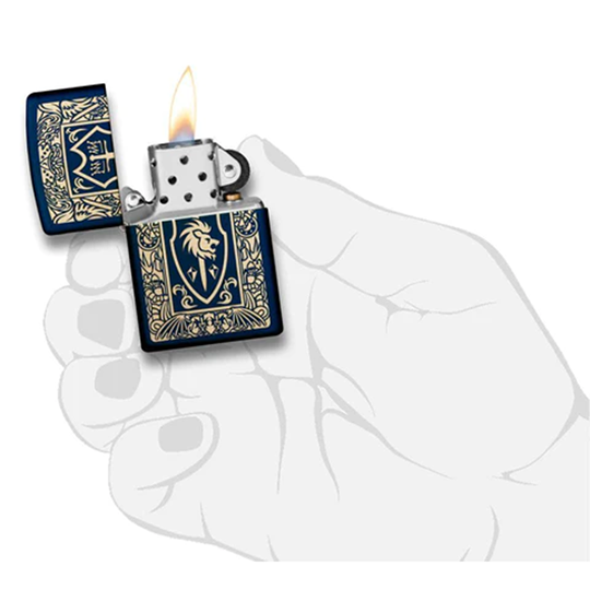 ZIPPO 239 HERALDIC CREST DESIGN