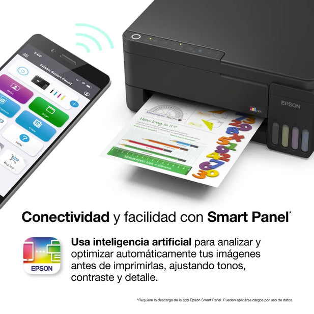 Impresora Epson EcoTank L3350 WiFi Multifunción Tinta Continua 11ppm Heat-Free