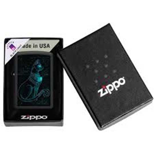 ZIPPO 48582 SPIRITUAL CAT DESIGN