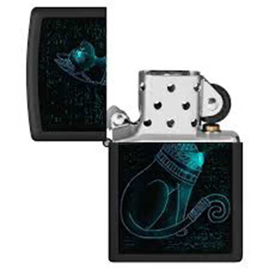 ZIPPO 48582 SPIRITUAL CAT DESIGN