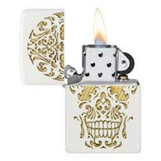 ZIPPO 48710 SUGAR SKULL DESIGN