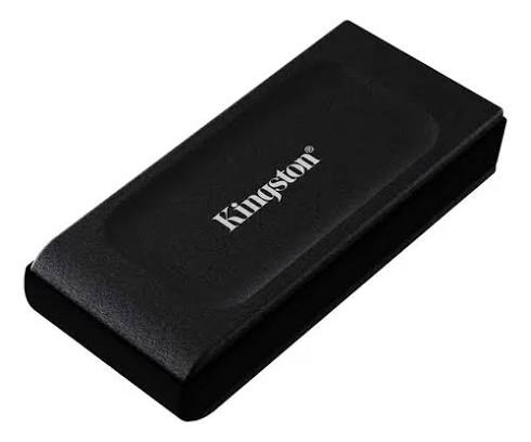 SSD Externa Kingston XS1000 1TB USB 3.2 Gen 2 1050MB/s Pocket-Sized Negra